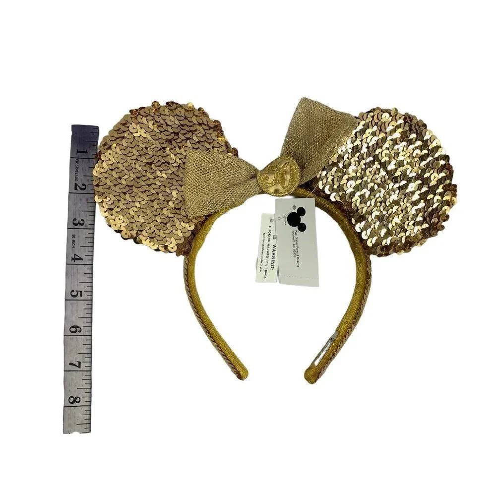 Disney Gold Sequin Headband